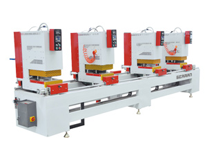 塑料門窗高檔雙面無(wú)縫四位焊接機(jī) SFSHZ4-150×4500